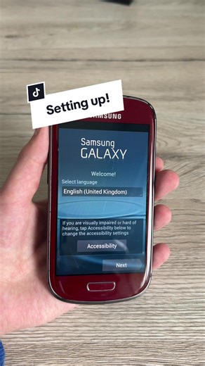 Setting up my red Samsung S3 Mini #samsung #samsunggalaxy #samsungs3mini #samsunggalaxys3mini #oldsamsung #android #android4 #androidphone #phone #phonelover #phonecollector #phonetok #tech #techtok #techtoker #oldtech #technology #oldtechnology #setup #settingup #nostalgia #nostalgiamusic #nostalgiatok #2012nostalgia #2012 #2010sthrowback #nostalgic #fyp