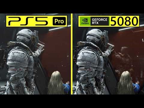 Pragmata PS5 Pro vs PC RTX 5080 Path Tracing Graphics Comparison