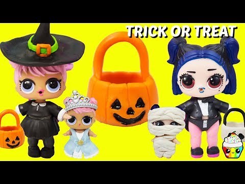 LOL Surprise Dolls TRICK OR TREAT Lil Sisters Halloween Costumes