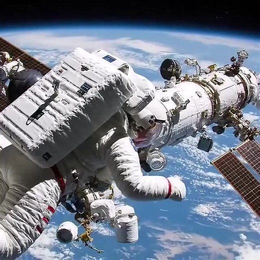 Breathtaking and humbling. A spacewalk outside the ISS, with our entire world suspended below. #Space #NASA #ISS #Spacewalk #Earth #SciFi #InternationalSpaceStation #Spacewalk #LightningFromSpace #MeteorShower #OrbitalPerspective #NASA #SpaceScience #AIvisualization #EarthFromAbove #CosmicView | Space Xplore
