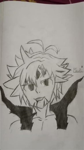 drawing seven deadly sins meliodas.