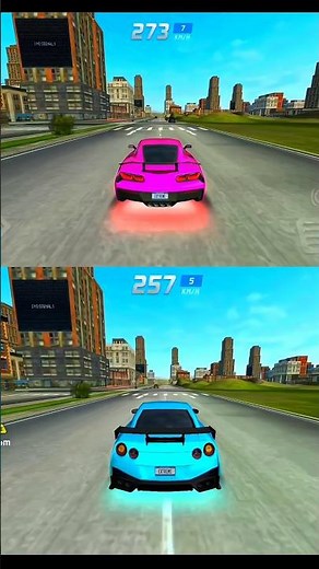 Nissan GT-R vs Corvette C7 ⚡ Epic Drag Race | Extreme Car Driving Simulator #shots