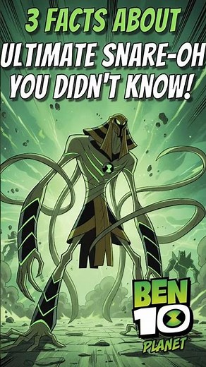 3 Facts About Snare-Oh You Didn’t Know!#ben10 #shorts