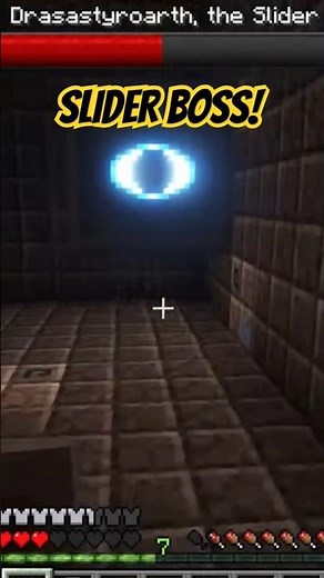 The SLIDER BOSS FIGHT! Another FAIL? #minecraft #64bitrick