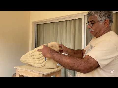 Lime stone sculpture completion (part2) final