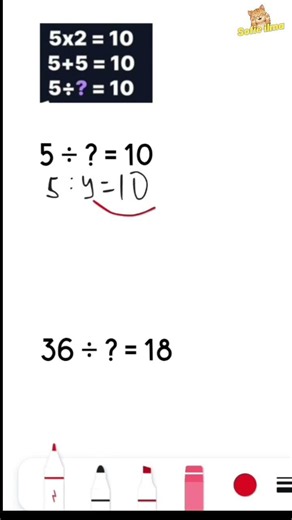 5 Dibagi Berapa Biar Jadi 10? Ini Rahasianya! ​#Matematika #Belajar #TesLogika #TekaTeki #fyp #kuis