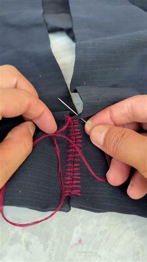 Learn Grandma's Sewing Secret in 3 Mins! Ultimate Hand Stitching Tutorial #handmade