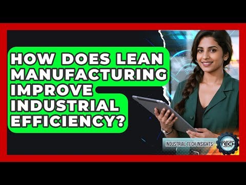 How Does Lean Manufacturing Improve Industrial Efficiency? - Industrial Tech Insights