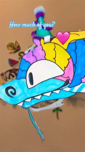 [ Less than three trend ] ft: the lovers Meeko and Pibbi!! #puppetdragon #toes #paperdragon #art