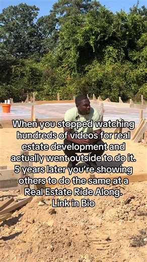 Apply for the workshop in my bio where we actually go on-site to real estate projects info for more! #raleighnc #northcarolina #realestateinvesting #realestateinvestingforbeginners #wealthymindset