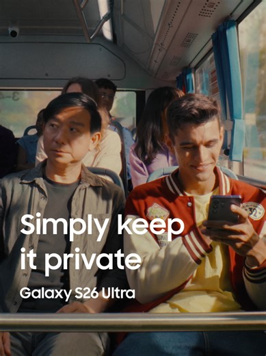 Simply decide what stays private 👀🥷 #GalaxyAI #GalaxyS26Ultra #GalaxyS26 #PrivacyDisplay #Samsung Learn more: samsung.com
