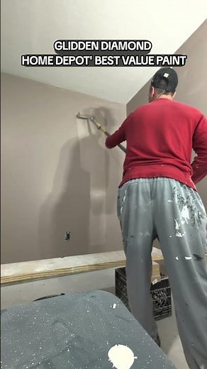 glidden diamond paint review. home depot's best value paint