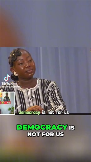 The Pan African president of Burkina Faso western democratic philosophy, does not work for us in many African countries. he’s right.