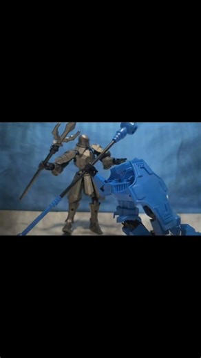 Samurai vs Knight (T13) #Stopmotion #titan13 #t13 #dummy13 #actionfigures
