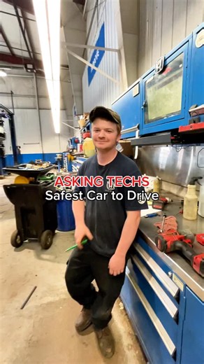 We asked our techs the safest car — they might be a little biased, but hey, when you see safety this good, can you blame them? 👀 #SafeDrivingTips #MechanicApproved #RoadSafetyMatters #AutoSafetyCheck #TechsKnowBest | Williams Auto Group