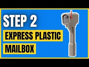 STEP 2 578499 MailMaster Express Plastic Mailbox