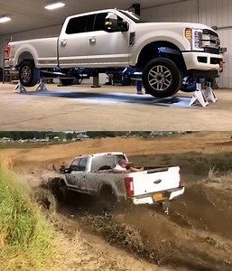 Step 1. Put the mud grapps on. Step 2. Send it. . . . . . . #anylevellift #ford #fordtrucks #powerstroke #Alumiduty #F350 #lifted #powerstrokenation #diesel #superduty #powerstrokediesel #suspensionlift #lifted #mudding #offroading | Any Level Lift