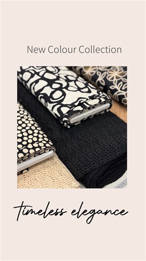 Lamazi Fabrics | Timeless Elegance - sophisticated and versatile colour combination that balances bold edge with soft elegance. It is a timeless,... | Instagram