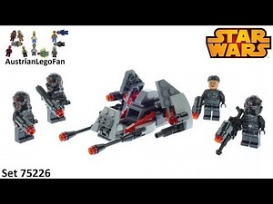 Lego Star Wars 75226 Inferno Squad Battle Pack - Lego 75226 Speed Build Review