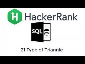 SQL Type of Triangle Hackerrank Aggregate Function