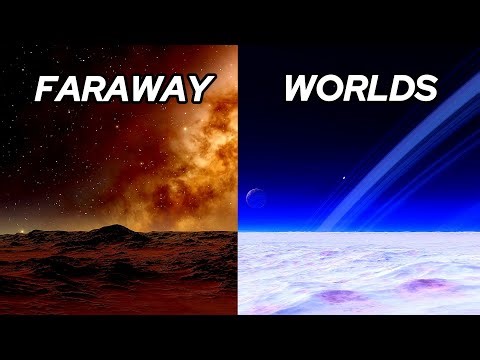 Sunrises and Sunsets on Distant Planets in the Universe (Simulation)
