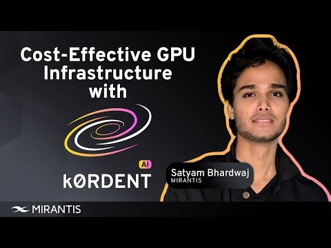 Deliver AI-Ready Infrastructure Without Hyperscaler Complexity Using Mirantis k0rdent AI