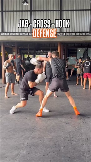 Luke Howard on Instagram: "3 options to defend the Jab, Cross, Hook 👊🏻 Option 1: Traditional guard Option 2: Catch, Slip, Roll Option 3: Pull, Slip, Roll Which ones your favorite to drill?"