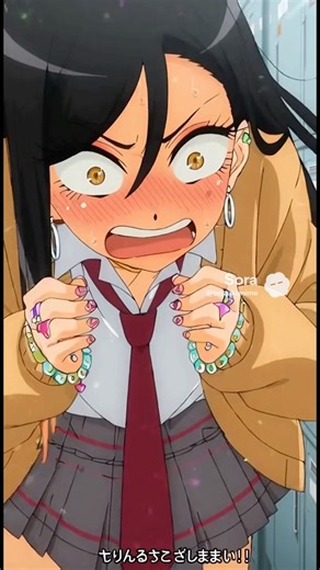 【続きが気になるアニメ】黒ギャルのルーズソックス踏みつけ事件が爆発的な勘違いを生む件 #短編アニメ #ギャグ