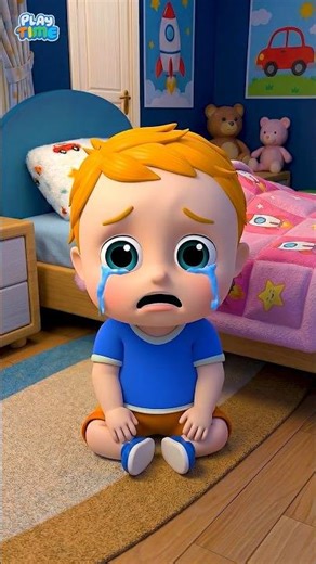 Mommy I Get Hurt 😢 | Baby Boo Boo Song 🩹| Baby Cartoon Nursery rhymes #shorts #kidssongs #babysongs