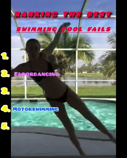 Ranking the best swimming pool fails!😂
