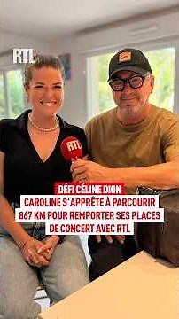 Caroline prepares to take on the challenge: 867 km run to see Céline Dion in concert!