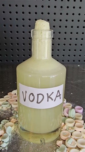 What happens when you put Fruit Tingles into a bottle of Vodka?