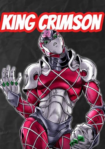 😱KING CRIMSON EARLY DESIGN IS SCARY 😱 #kingcrimson #goldenwind #fyppppppppppppppppppppppp #ventoaureo