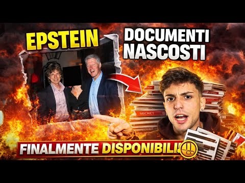 EPSTEIN: I DOCUMENTI SEGRETI CHE NON VOLEVANO FAR USCIRE
