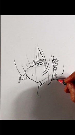 Drawing a Cute Wolf Anime girl
