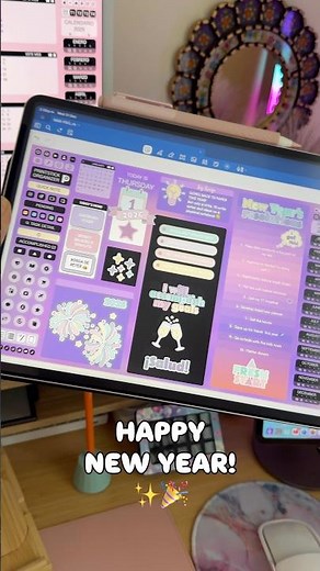 First day in my digital planner 📒 💕 #PrintStick PSO