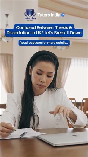 Difference between thesis and dissertation | All you need to know