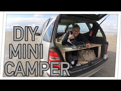 Mercedes A-Class DIY Camping Conversion