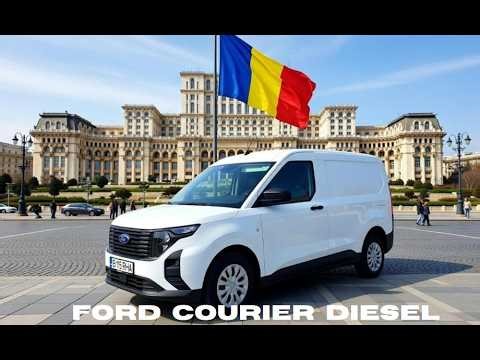 Test cu singura masina romaneasca cu motor diesel in 2026! Ford Courier 1.5 EcoBlue 100 CP MT6