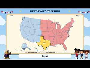 Learn the Fifty States - Geographically!