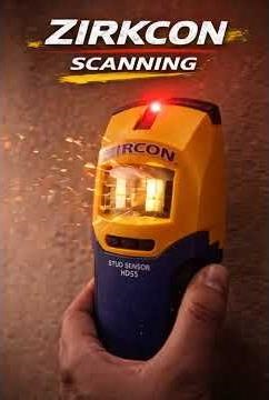 ZIRKON Stud Sensor HD55 | Advanced Wall Scanning Technology