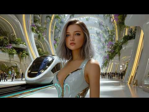 Life in 2090: A Journey Through the Most Beautiful Neon Cities (4K AI Art)