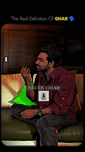 "The Real Defination Of Ghar" 🗣️||Ft-Zakir Khan#shorts #ytshorts #zakir #shortsfeed #podcast