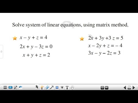 31 - Mathematics | 2nd PU | solving system of linear equations using Matrix method