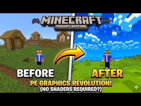 Enhancing minecraft pocket edition graphics