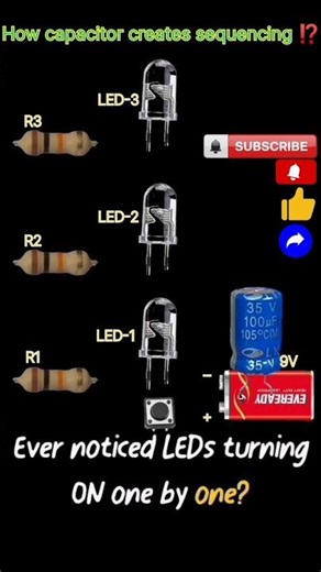 How Capacitance Controls Charging Time in RC Circuits | Simple Electronics Tutorial