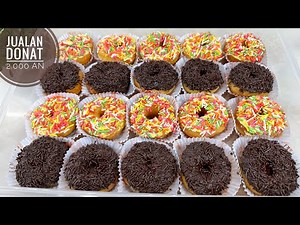 IDE JUALAN DONAT 2.000 an DI TITIP KE WARUNG ‼️😍 SELALU HABIS LARIS MANISSSSS