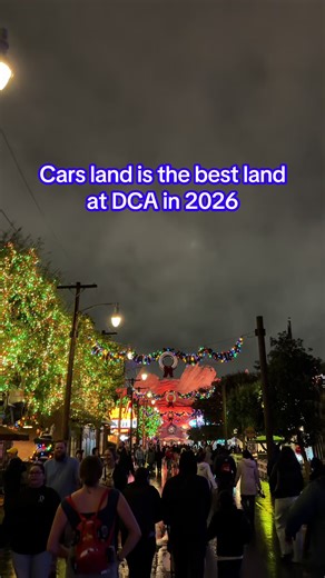 Cars Land: A Must-Visit at DCA 2026
