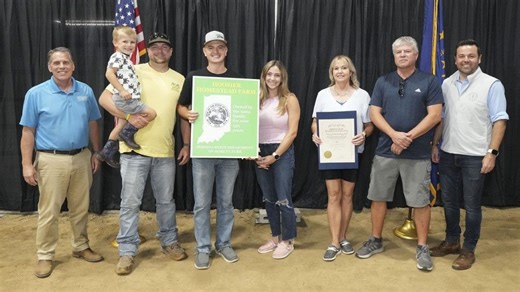 95 Farm Families Honored with Hoosier Homestead Award from ISDA