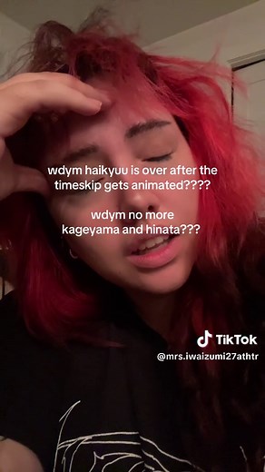 il the manga is over but the anime not being done had me ok #haikyuu #haikyuuboys #kagehina #kageyama #hinata